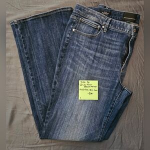 White House Black Market Blue Boot Cut Women's Jeans